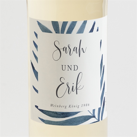 Flaschenetikett Hochzeit Evasion ref.N3001764