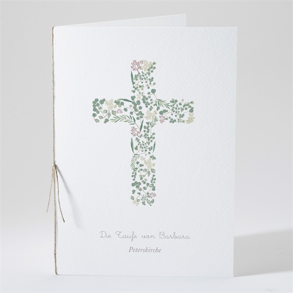 Kirchenheft Taufe Festtag ref.N491395