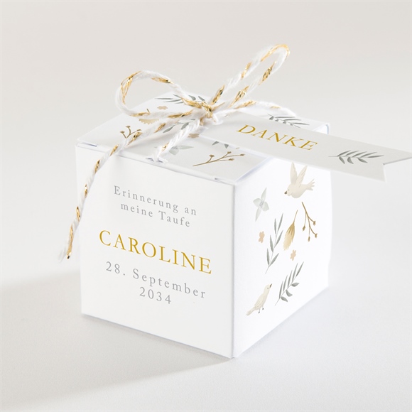 Geschenkbox Taufe Zarte Eleganz ref.N340628