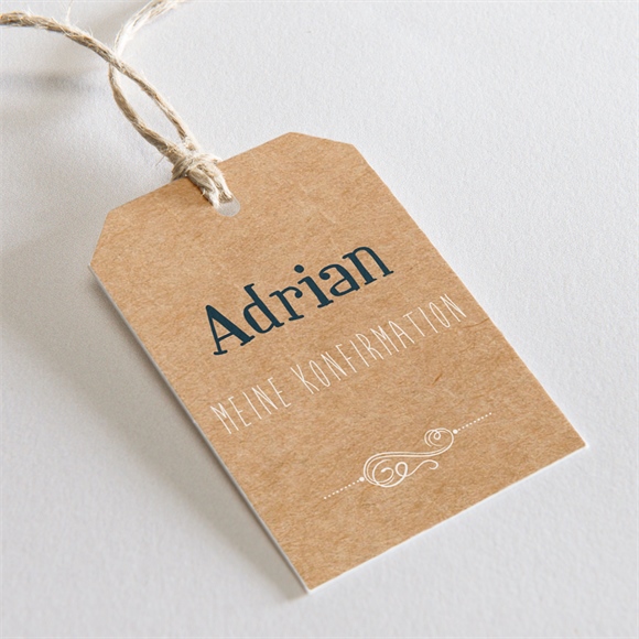 Geschenkanhänger Konfirmation meine konfirmation