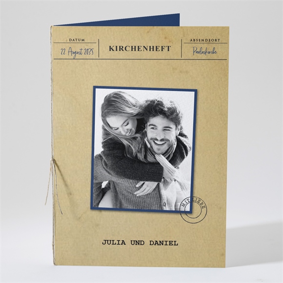 Kirchenheft Hochzeit Hochzeitstelegramm ref.N491366