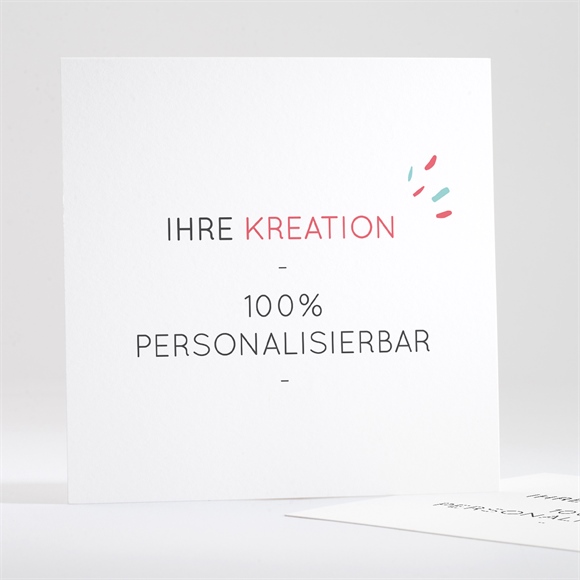 Weihnachtskarte Blanco - 13,5x13,5cm (N351456) ref.N351456