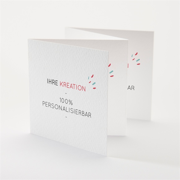 Weihnachtskarte Blanco - 10x10cm (N831182) ref.N831182