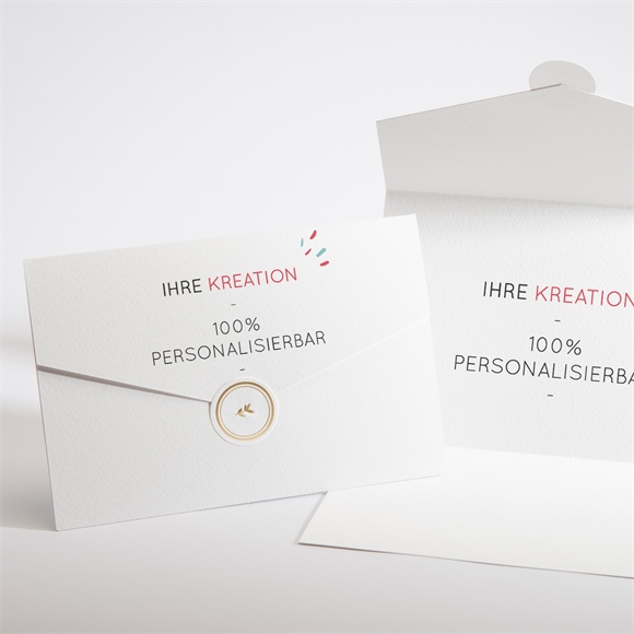 Weihnachtskarte Blanco - 11,8x17,4cm (N97176) ref.N97176