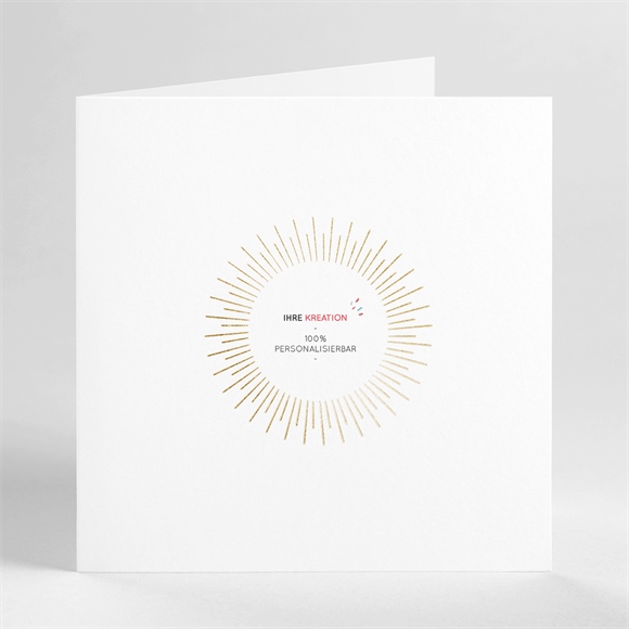 Weihnachtskarte Blanco - 15x15cm (N461103) ref.N461103