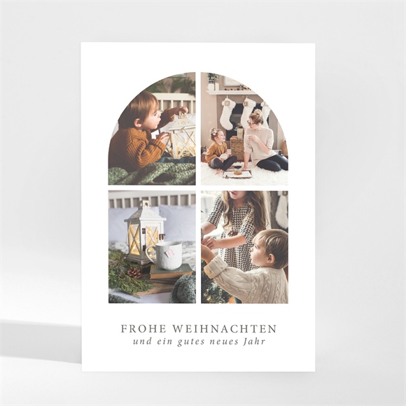 Weihnachtskarte Kindermalerei - Magnet ref.N210203