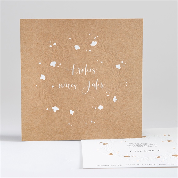 Weihnachtskarte Baumwollblüten ref.N351161