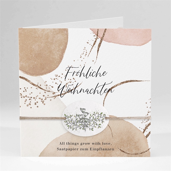 Weihnachtskarte Schöne Schattierungen ref.N451226