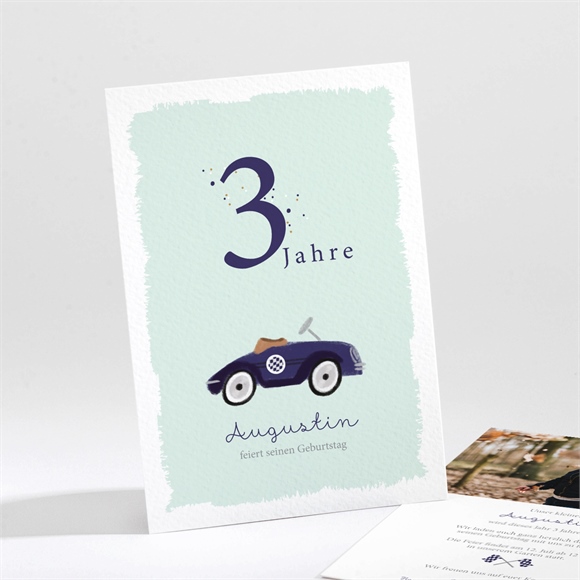 Geburtstagseinladung Auto ref.N211615