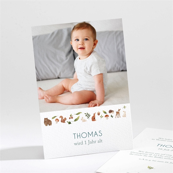 Geburtstagseinladung Waldfreunde ref.N211616