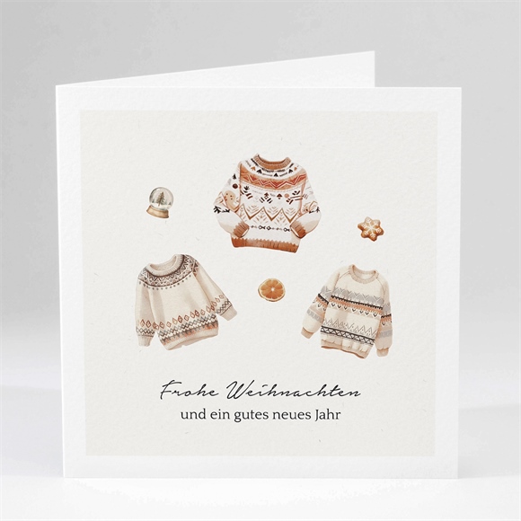 Weihnachtskarte Norwegerpullis ref.N451291