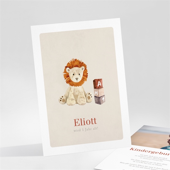 Geburtstagseinladung Löwe ref.N25178