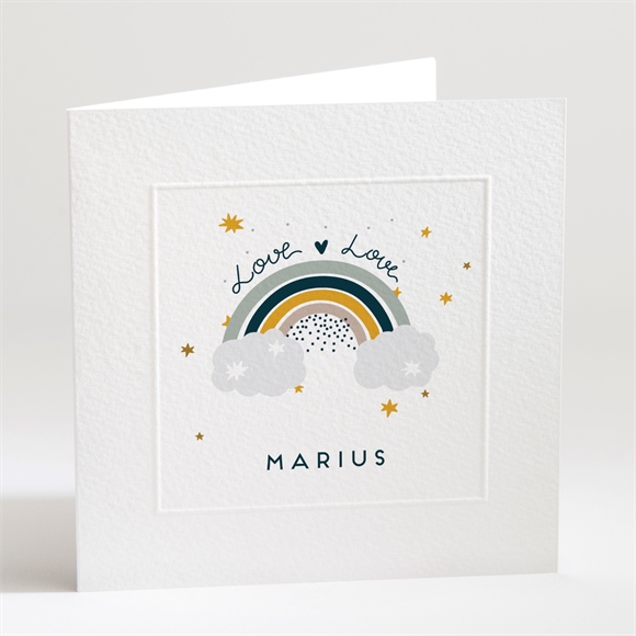 Geburtskarte Regenbogen ref.N451490