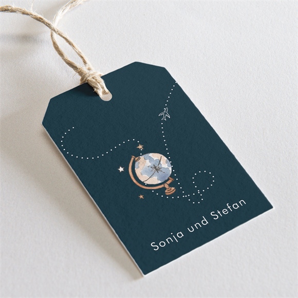 Geschenkanhänger Hochzeit Hochzeitsreise ref.N291307