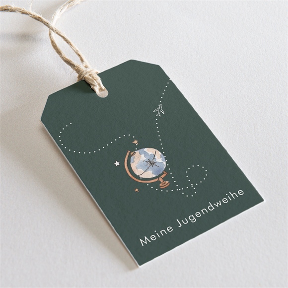 Geschenkanhänger Jugendweihe Reisepass zur Jugendweihe ref.N291763