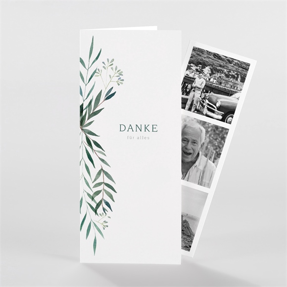 Trauerdanksagung Erinnerung - Fotostreifen ref.N981211