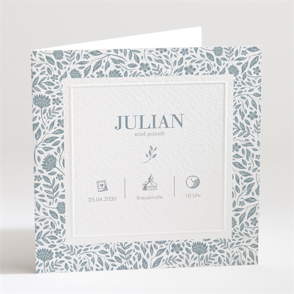 Einladung Taufe Heilige Taufe - Prägung ref.N451489