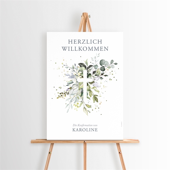 Willkommensschild Konfirmation Atemzug ref.N260326