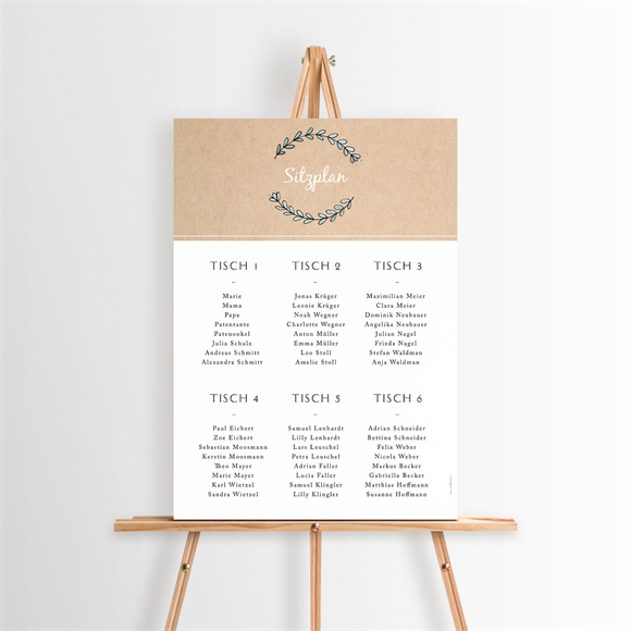 Sitzplan Taufe Kleines Programm ref.N260183