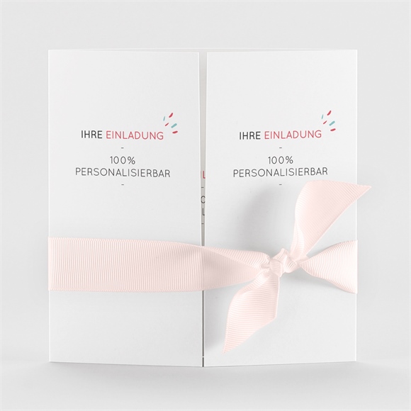 Hochzeitseinladung Blanco 15x15cm (N72102) ref.N72102