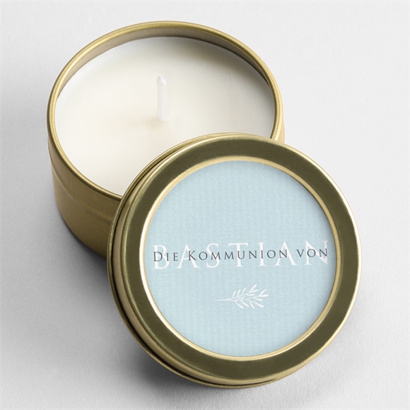 Kerze Kommunion inbrunst