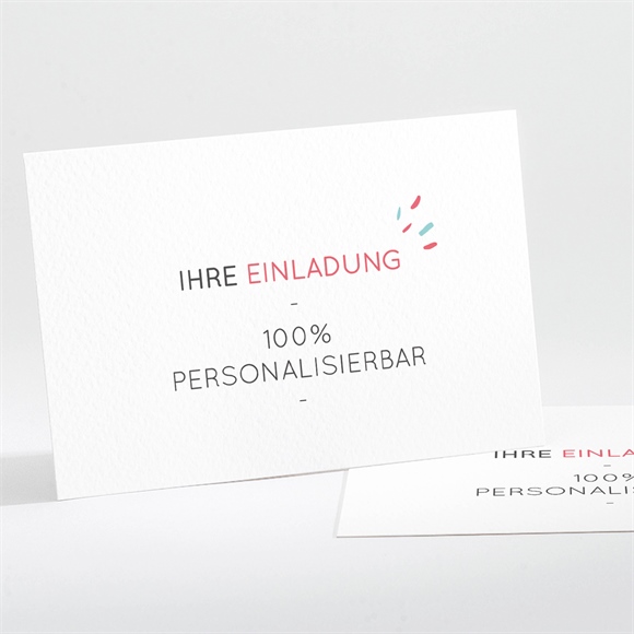 Einladung Konfirmation blanco - 13,8x9,5cm (n111344)