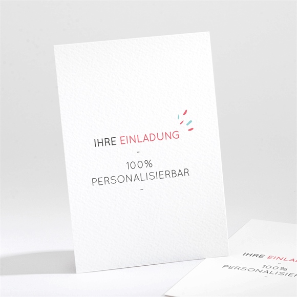 Einladung Konfirmation Blanco - 9,5x13,8cm (N211678) ref.N211678