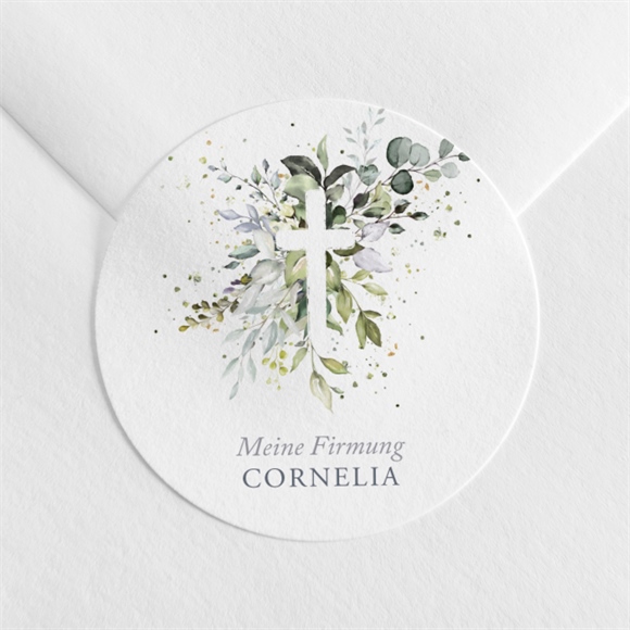 Aufkleber Firmung Blätterfeuerwerk ref.N3602155