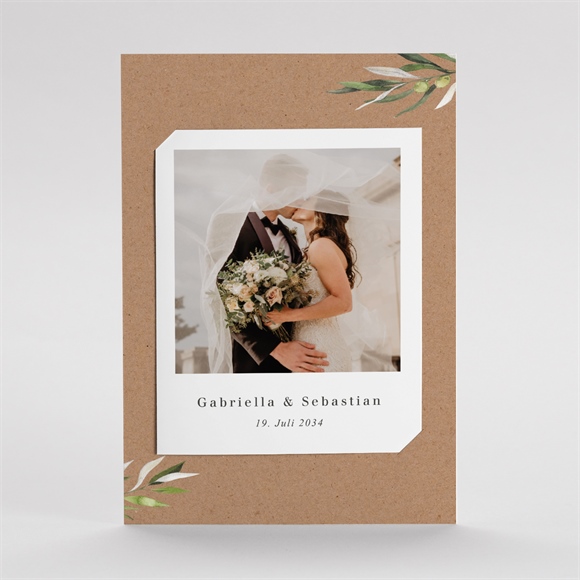 Dankeskarte Hochzeit Provence - DUO ref.N23111