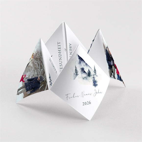 Weihnachtskarte Grüße aus den Bergen ref.N330144