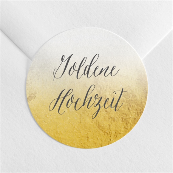 Aufkleber Hochzeitsjubiläum Weiße Schleife ref.N3602189