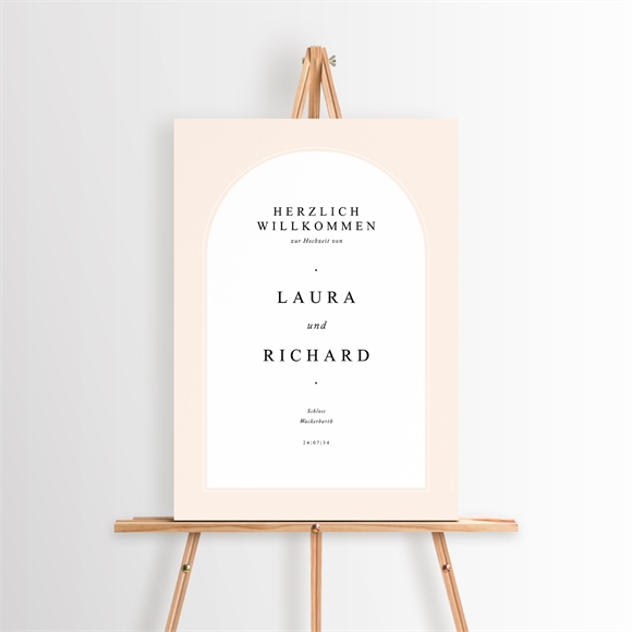 Willkommensschild Hochzeit Sinnlichkeit ref.N260231