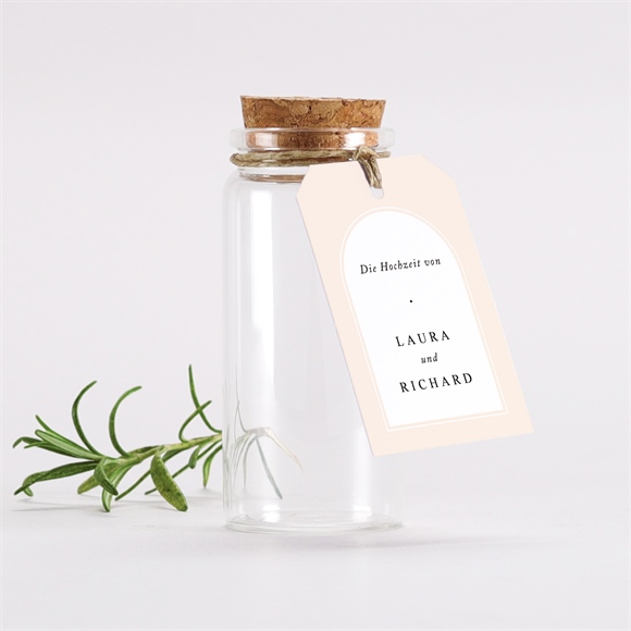 Glasfläschchen mit Korken Hochzeit Sinnlichkeit ref.N291854