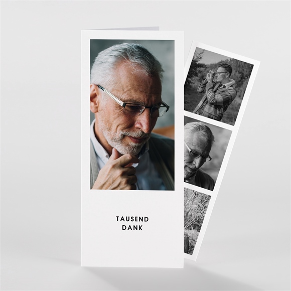 Trauerdanksagung Abschied - Fotostreifen ref.N981343