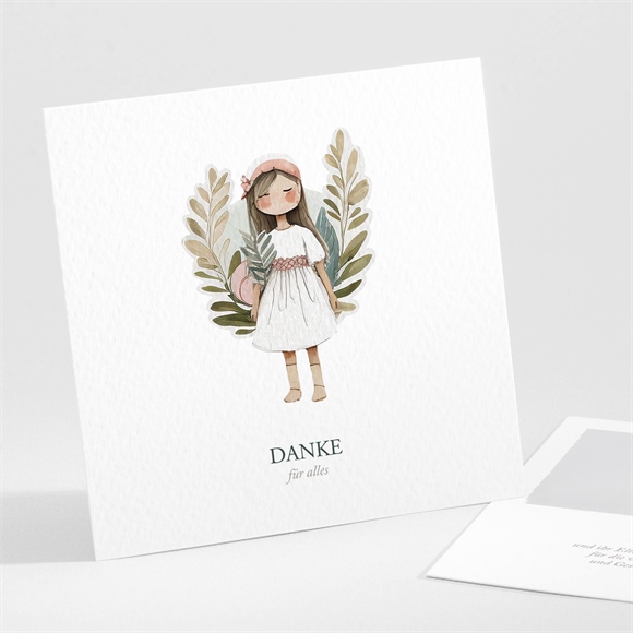 Dankeskarte Kommunion Engelchen ref.N301564