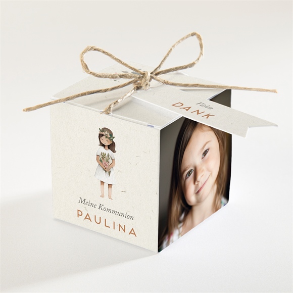 Geschenkbox Kommunion Blumenmädchen ref.N340708