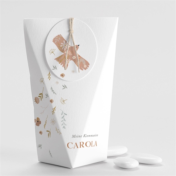 Geschenkbox Kommunion Flieg Taube - Schachtel ref.N520357