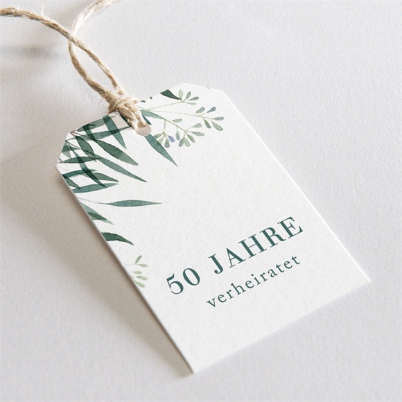 Geschenkanhänger Hochzeitsjubiläum Alles in Einem - 50 Jahre ref.N291951