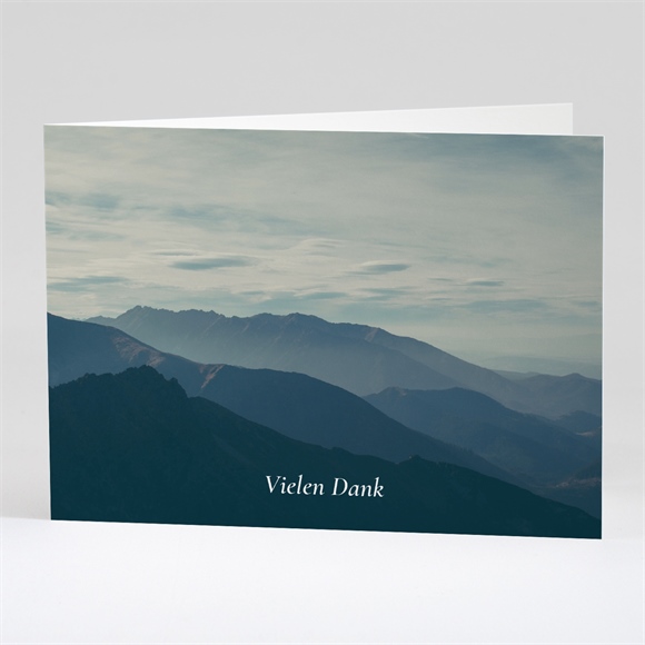 Trauerdanksagung Stilles Gebet - Klappkarte ref.N42171