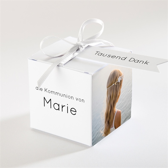 Geschenkbox Kommunion moderne schlichtheit