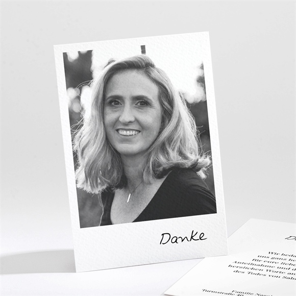 Trauerdanksagung erinnerungsstück