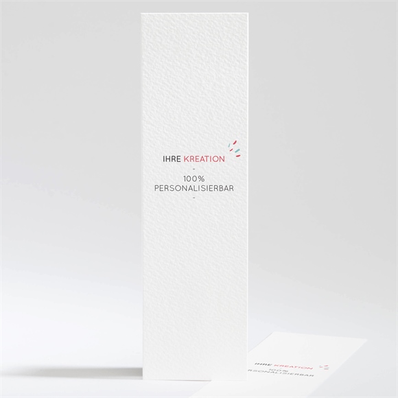 Dankeskarte Konfirmation Blanco - 5,3x19,4cm (N201409) ref.N201409