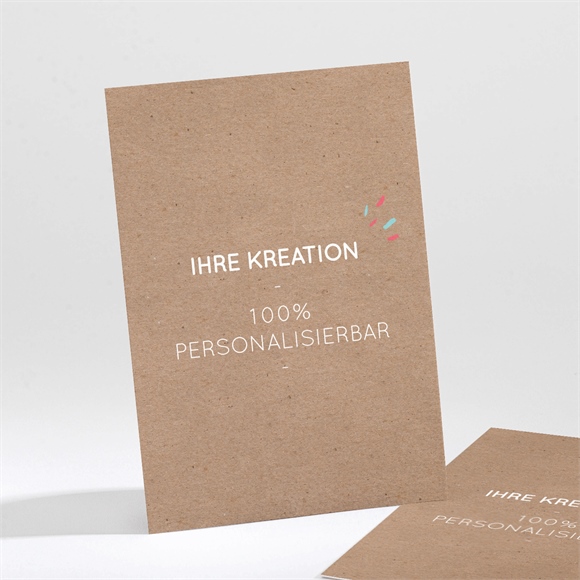 Dankeskarte Konfirmation Kraft - 9,5x13,8cm (N211718) ref.N211718