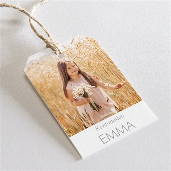 Geschenkanhänger Kommunion Blattgold der Seele ref.N2911119