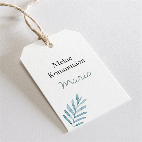 Geschenkanhänger Kommunion Heiliges Aquarell ref.N291154