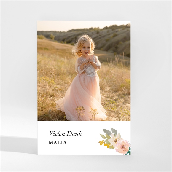 Dankeskarte Kommunion Symbole und Glaube ref.N21093