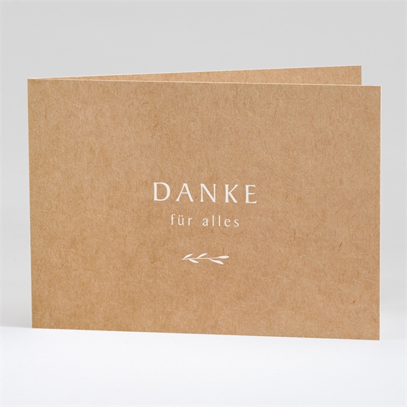 Trauerdanksagung Abschiednehmen - Klappkarte ref.N42174