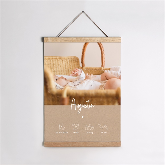 Geburtsposter Moderne Piktogramme ref.N260469