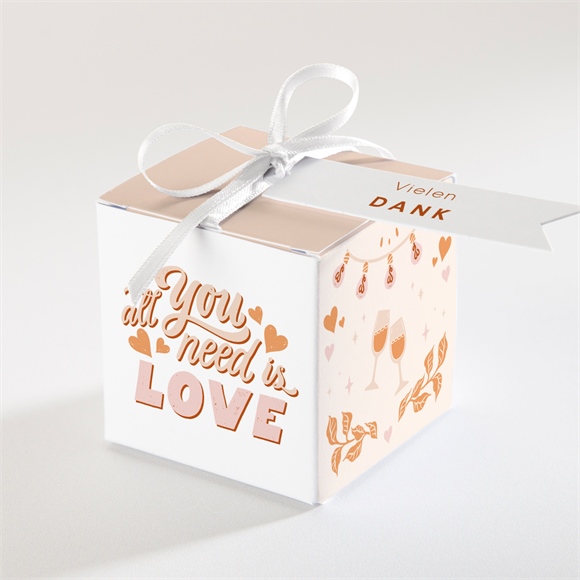 Geschenkbox Hochzeit Hippie ref.N340797