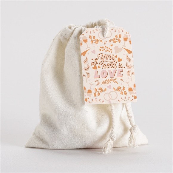 Geschenkbeutel Hochzeit Hippie ref.N2911109